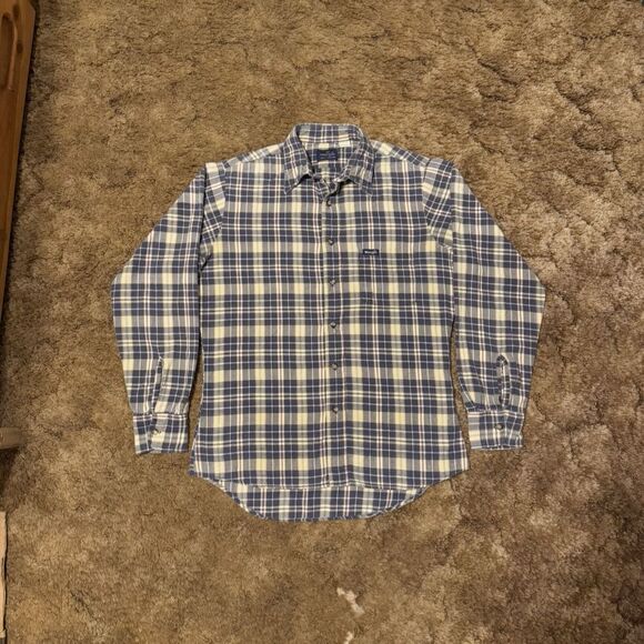 Vintage Wrangler Flannel Medium - Picture 1 of 8